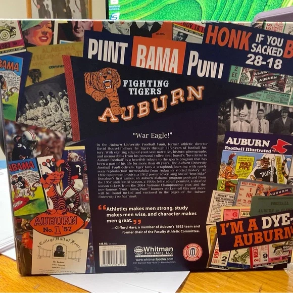 Auburn University Foot ball Vault = The Story of Auburn Tigers, 1892-2007 - Picture 2 of 3
